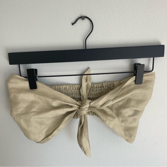 Kirra Linen Tie Top - Picture 2 of 4